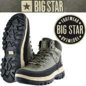 Buty trekkingowe męskie - Buty Męskie Big Star Trampki Wysokie Ocieplane - miniaturka - grafika 1