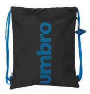 Plecaki - UMBRO JET BLACK - duży płaski plecak plecak idealny dla dzieci w różnym wieku, wygodny i wszechstronny, jakość i wytrzymałość, 35 x 40 cm, Czarny (Black), M, Casual - miniaturka - grafika 1