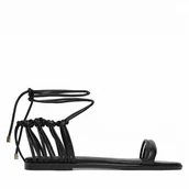 Sandały damskie - Sandały Patrizia Pepe 8X0102/L026-K103 Czarny - miniaturka - grafika 1