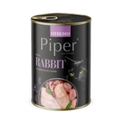Mokra karma dla kotów - DOLINA NOTECI Piper dla kotów sterilizowanych z królikiem 400g - miniaturka - grafika 1