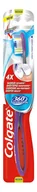 Szczoteczki do zębów - Colgate SZCZOTECZKA 360 INTERDENTAL ŚREDNIA 280270 - miniaturka - grafika 1