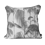 Poduszki dekoracyjne - Poduszka Bold Chic srebrno czarny 45 x 45 cm - miniaturka - grafika 1