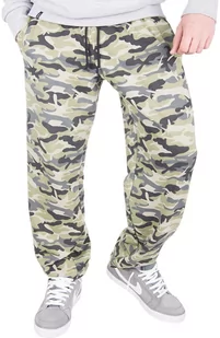 Męskie spodnie dresowe moro ''Teodoro'' Carlo Lamon - Spodnie sportowe męskie - miniaturka - grafika 1