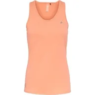 Bluzki damskie - ONLY GŁADKA RÓŻOWA BLUZKA NA RAMIĄCZKA DOPASOWANA S 6BA - miniaturka - grafika 1