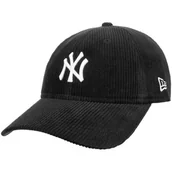 Czapki i chusty sportowe męskie - Czapka 9Twenty Cord Yankees by New Era, czarny, One Size - miniaturka - grafika 1