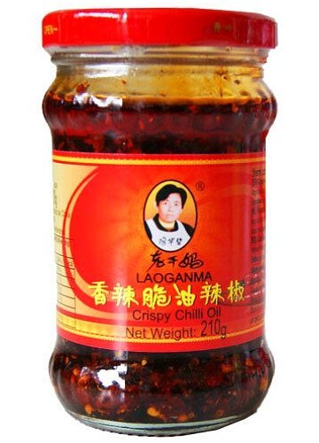 Chrupiące chili w oleju sojowym Crispy Chili Oil Laoganma 210 g