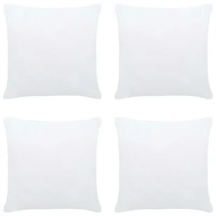Vida Wkłady do poduszek 4 szt. 40x40 cm białe V-134587 - Poduszki - miniaturka - grafika 1