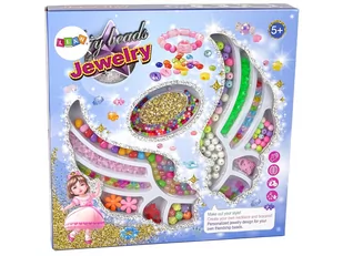 Zestaw Do Robienia Biżuterii Koraliki Wisiorki - Prace ręczne dla dzieci - miniaturka - grafika 4