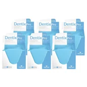 Sprzęt i akcesoria stomatologiczne - Serweta dentystyczna 33cm x 48cm niebieska podfoliowana 54g DentixPro 480szt - miniaturka - grafika 1