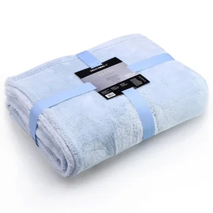 DecoKing DecoKing - Koc Fluff -  Jasny błękit 170x210 cm - Koce - miniaturka - grafika 1