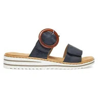 Klapki i japonki damskie - Klapki Rieker V0692-14 - miniaturka - grafika 1