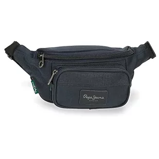 Pepe Jeans Green Bay saszetka z kieszenią niebieska 30x13x5,5 cm poliester i PU, Zielony (zielony), única, Sprzęt do saszetek - Nerki - miniaturka - grafika 1