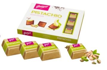 Solidarność Czekoladki z Klasą Pistachio Dzień Kobiet 200g pistacja