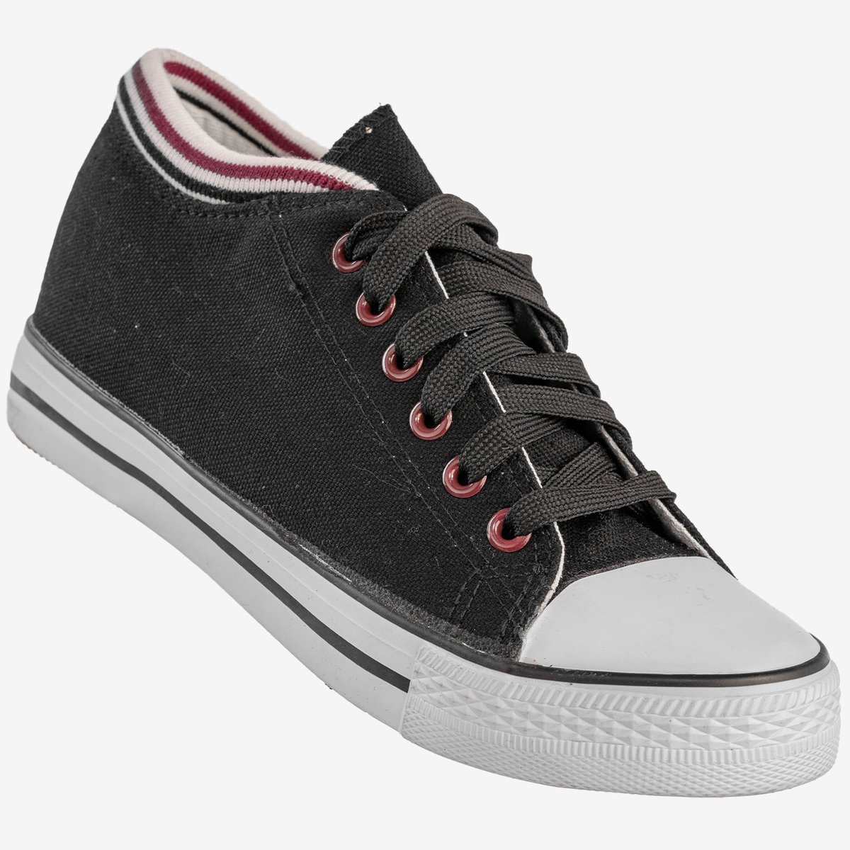 Trampki Damskie Buty Na Ukrytej Koturnie Czarne Badoxx LXC-7128 Czarny 38