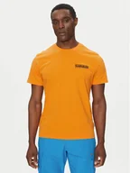 Koszulki męskie - Napapijri T-Shirt S-Vignoni NP0A4ILX Pomarańczowy Regular Fit - miniaturka - grafika 1