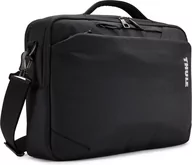 Torby na laptopy - Thule Subterra Laptop Bag TSSB-316B Fits up to size 15.6 " Black Shoulder strap Messenger - Briefcase TSSB-316B BLACK - miniaturka - grafika 1