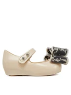 Buty dla dziewczynek - Melissa Baleriny Ultragirl Classic Bow 35967 Écru - miniaturka - grafika 1