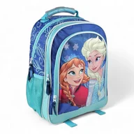 Plecaki szkolne i tornistry - Disney Kraina Lodu plecak szkolny trzykomorowy dziewczęcy A4 Elsa Frozen - miniaturka - grafika 1