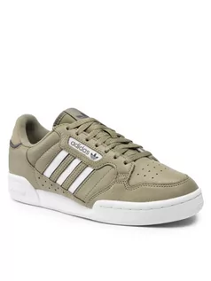 Półbuty męskie - Adidas Buty Continental 80 Stripes GZ6264 Zielony Buty Continental 80 Stripes GZ6264 Zielony - grafika 1