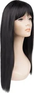 Dodatki do strojów karnawałowych - Iso Trade Peruka długa damska czarna P14833 - miniaturka - grafika 1