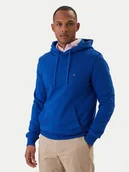 Bluzy męskie - Tommy Hilfiger Bluza Essential MW0MW37235 Niebieski Regular Fit - miniaturka - grafika 1