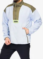 Bluzy sportowe męskie - Bluza z zamkiem Columbia Riptide Fleece - whisper/stone green/green - miniaturka - grafika 1