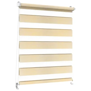 Roleta dzień noc Naturale Click 53.5 x 140 cm piaskowa - Rolety - miniaturka - grafika 1