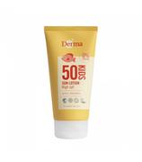 Balsamy i kremy do opalania - Derma Derma Sun Kids SPF50 balsam przeciwsłoneczny dla dzieci 150ml - miniaturka - grafika 1