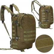Plecaki - Plecak wojskowy 35 L turystyczny zielony Springos - miniaturka - grafika 1