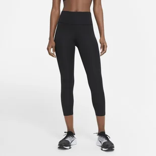 Damskie Legginsy NIKE NIKE FAST CZ9238-010 – Czarny - Legginsy - miniaturka - grafika 1