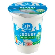 Kefiry, jogurty, maślanki - Carrefour Classic Jogurt naturalny 150 g - miniaturka - grafika 1