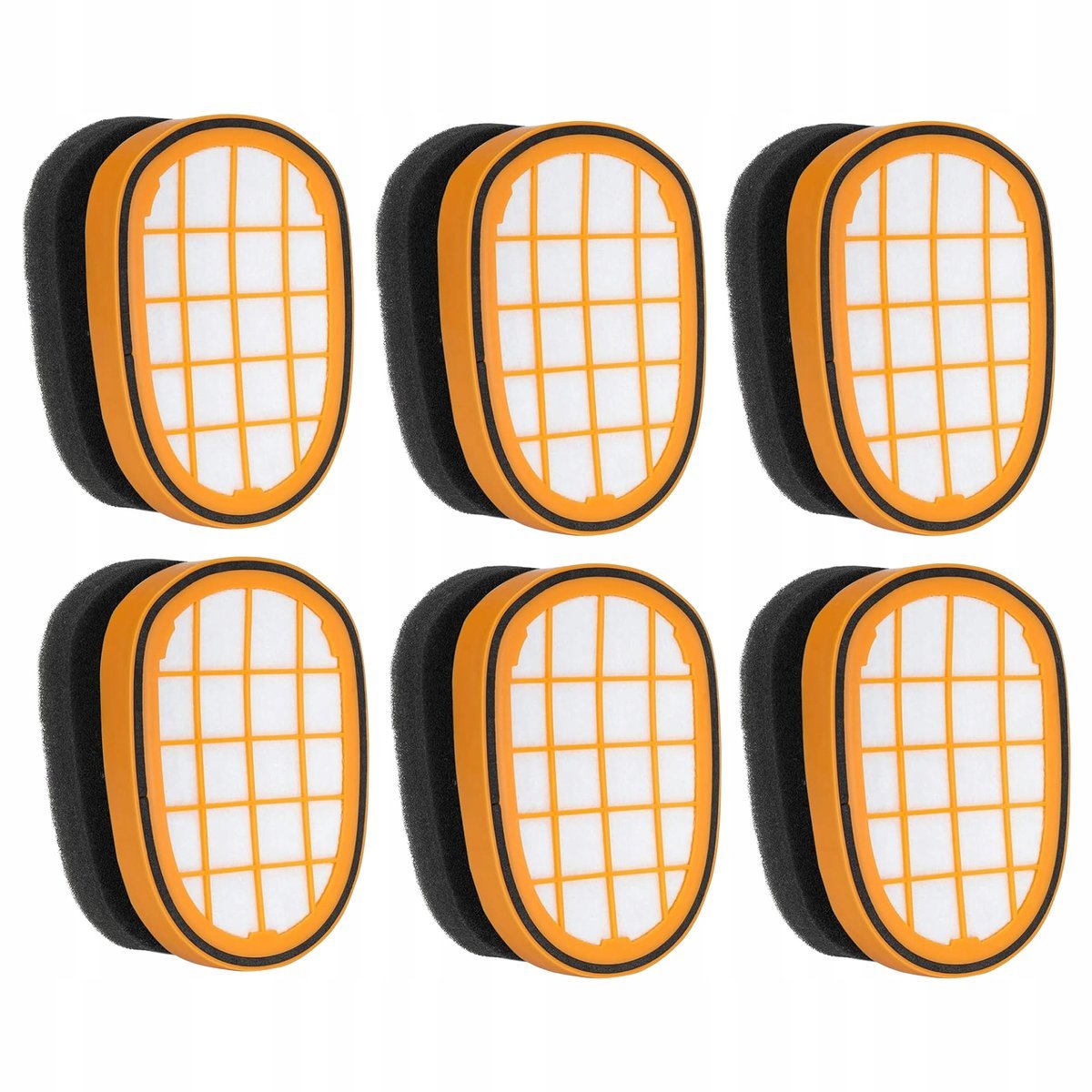 6X FILTR DO ODKURZACZA PHILIPS AQUA 8000 XC8147 FC5005 FC6802 SPEEDPRO M EM