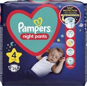 Pieluchy - Pampers Night Pants 4 9-15kg Pieluchy Dla Niemowląt Zestaw 25 Szt Pieluszki - miniaturka - grafika 1