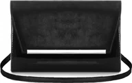 Torebki damskie - Solome CZARNA KOPERTÓWKA TOREBKA DAMSKA SOLOME M10 LAKIER DUBAJ - miniaturka - grafika 1