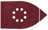 Materiały ścierne - Wolfcraft Nakładka ścierna samoprzyczepna korund 107 x 142 mm gr.80, 120, 240 (6szt.) 1760000 - miniaturka - grafika 1