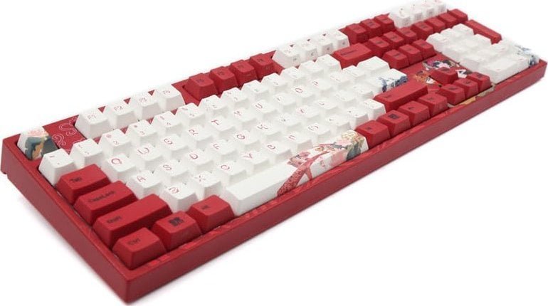 Triton Varmilo VEA108 Koi Gaming Tastatur, MX-Silent-Red, weiße LED - US Layout A26A039A6A0A01A034