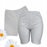 Legginsy - Kolarki Klasyczne Polski Producent Bawełna Naturalna Szare 58 60 LEGINSY - miniaturka - grafika 1