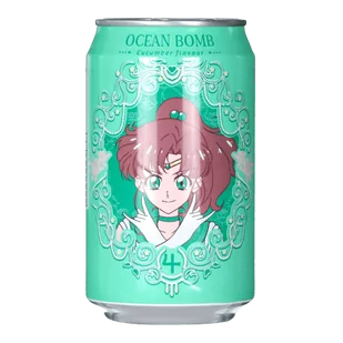 Napój Sailor Moon Cucumber Ocean Bomb 330ml - Soki i napoje niegazowane - miniaturka - grafika 1