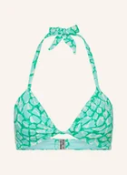 Stroje kąpielowe - Seafolly Góra Od Bikini Wiązana Na Szyi Animal Instinct gruen - miniaturka - grafika 1