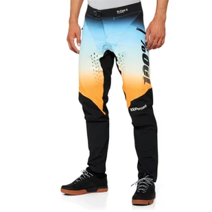 100% Męskie spodnie zjazdowe R-Core X LE , Sunset - Orange Blue, 36 - Spodnie narciarskie - miniaturka - grafika 1