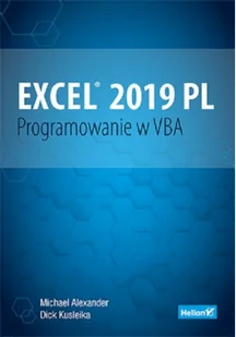Excel 2019 PL. Programowanie w VBA - Aplikacje biurowe - miniaturka - grafika 2