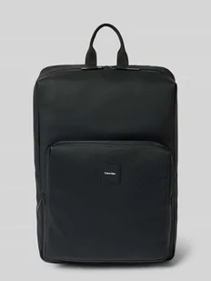 Plecak z naszywką z logo model ‘CK ESSENTIAL’ - Plecaki - miniaturka - grafika 1