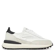 Sneakersy damskie - Sneakersy D.A.T.E. Athleta W421-AT-NY Biały - miniaturka - grafika 1