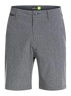 Quiksilver Męskie szorty Union Heather 19" czarny XS - Spodenki damskie - miniaturka - grafika 1