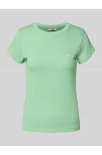 T-shirt o kroju regular fit z mieszanki bawełny i elastanu - Pepe Jeans - Koszulki i topy damskie - miniaturka - grafika 1