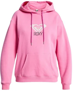 bluza damska ROXY SURF STOKED HOODIE BRUSHED ART MLB0/PINK COSMOS - Bluzy damskie - miniaturka - grafika 1
