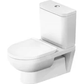 Kompakty WC - Duravit No.1 miska WC kompaktowa wisząca bez kołnierza Rimless HygieneGlaze biała 25120920002 - miniaturka - grafika 1