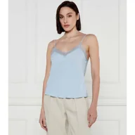 Koszulki i topy damskie - Patrizia Pepe Top Regular Fit - miniaturka - grafika 1