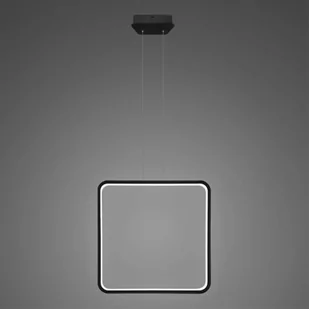 Lampa wisząca Ledowe Kwadraty No. 1 X Φ60 in 3k czarna ściemnialna Altavola Design - Lampy sufitowe - miniaturka - grafika 1
