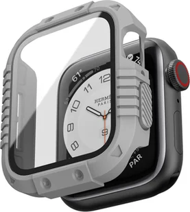 ETUI NA ZEGAREK APPLE WATCH 4/5/6/SE 44mm OBUDOWA WZMOCNIONA SZARA MATOWA - Akcesoria do smartwatchy - miniaturka - grafika 1